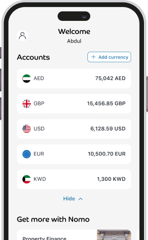 Multi-currency accounts
